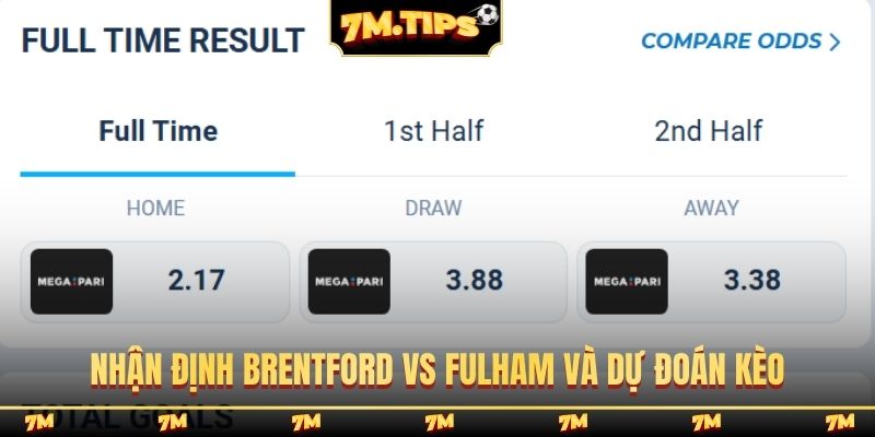 Nhận định Brentford vs Fulham và dự đoán kèo